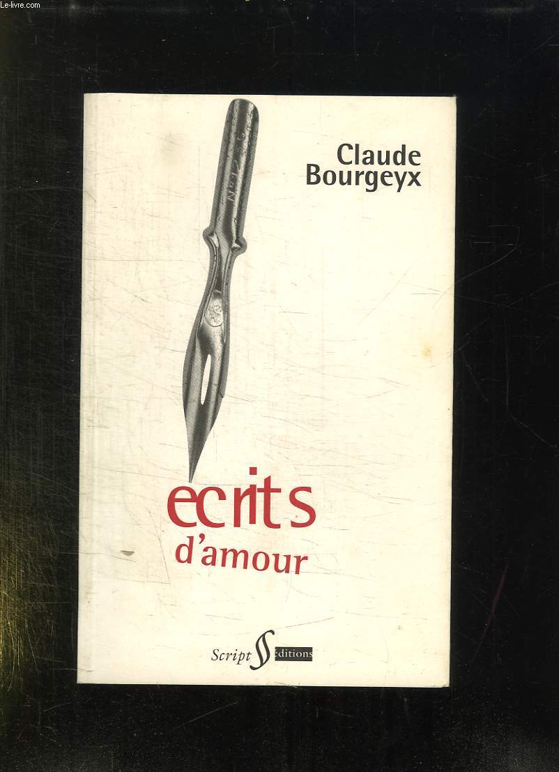 ECRITS D AMOUR.