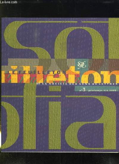 LE FEUILLETON N 3 PRINTEMPS ETE 1999.