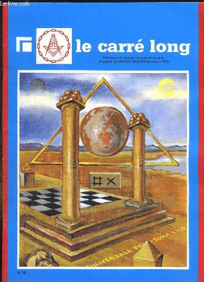 LE CARRE LONG N 18 1989. SOMMAIRE: 55 CONGRES BARCELONE, DROIT HUMAIN, COTE D AZUR...