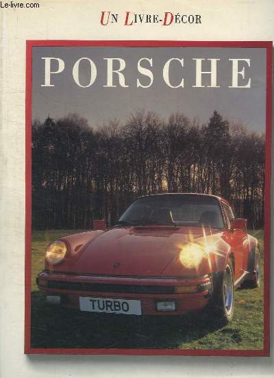 UN LIVRE DECOR PORSCHE.