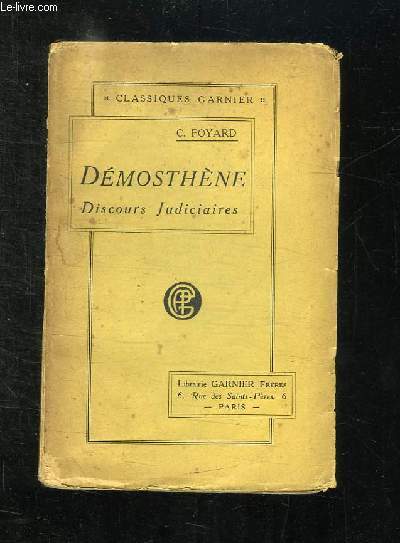 DISCOURS JUDICIAIRES.