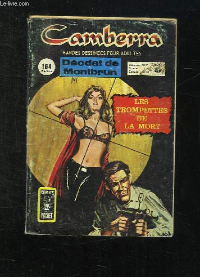 CAMBERRA N 7. LES TROMPETTES DE LA MORT. BANDE DESSINEE POUR ADULTES.