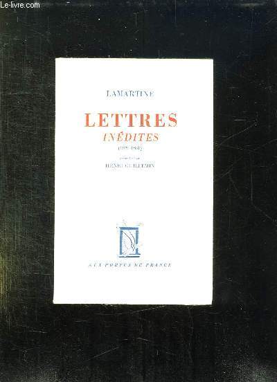 LETTRES INEDITES 1821 - 1851.
