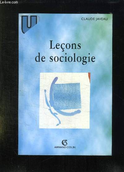 LECONS DE SOCIOLOGIE. 2em TIRAGE.