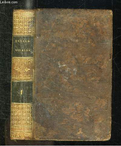 HISTOIRE DE GIL BLAS DE SANTILLANE TOME 1.