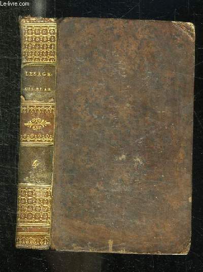 HISTOIRE DE GIL BLAS DE SANTILLANE TOME4.
