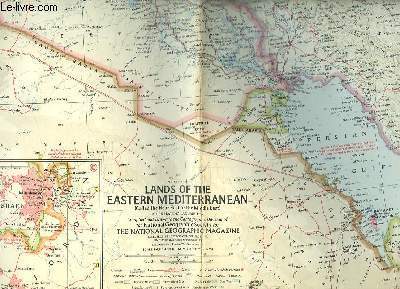 CARTE . LANDS OF THE EASTERN MEDITERRANEAN.
