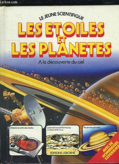 LA JEUNE SCIENTIFIQUE. LES ETOILES ET LES PLANETES . A LA DECOUVERTE DU CIEL.