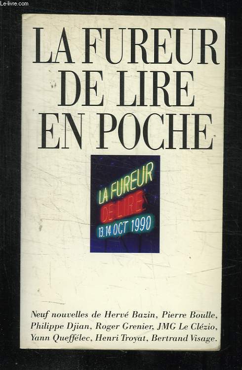 LA FUREUR DE LIRE EN POCHE.