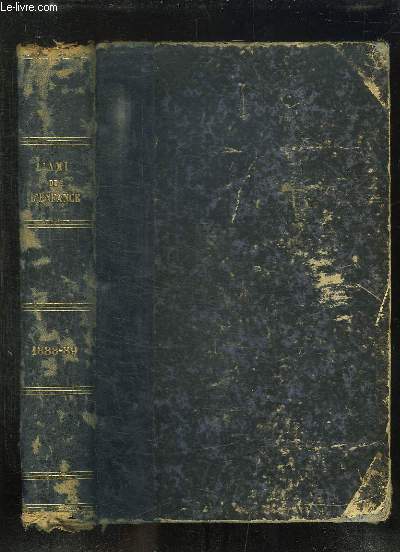 L AMI DE L ENFANCE DU N 7 AU N 24 DU 1 JANVIER 1888 AU 15 SEPTEMBRE 1889.