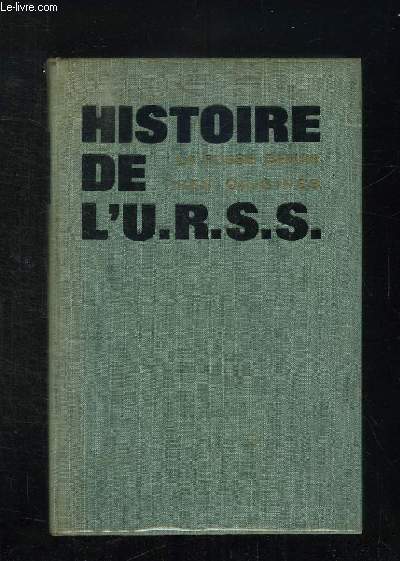 HISTOIRE DE L URSS.