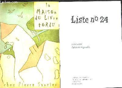 LOT DE 22 CATALOGUES DE LIVRES DE LIBRAIRIES DIFFERENTES.