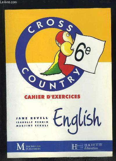CROSS COUNTRY 6e. CAHIER D EXERCICES ENGLISH.
