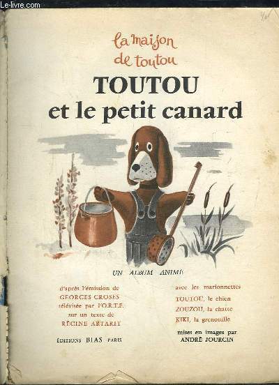 TOUTOU ET LE PETIT CANARD.