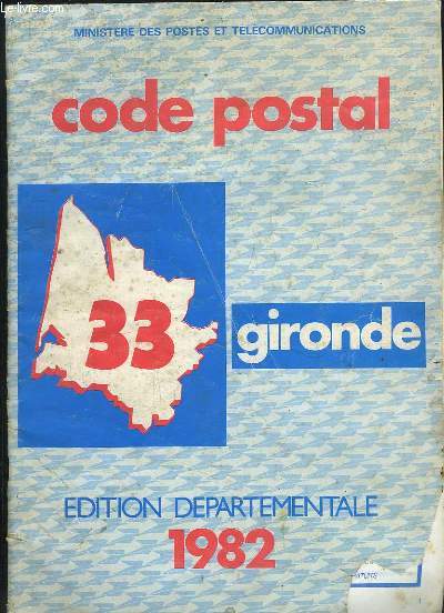 CODE POSTAL 33 GIRONDE.