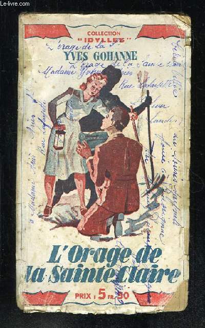 L ORAGE DE LA SAINTE CLAIRE.