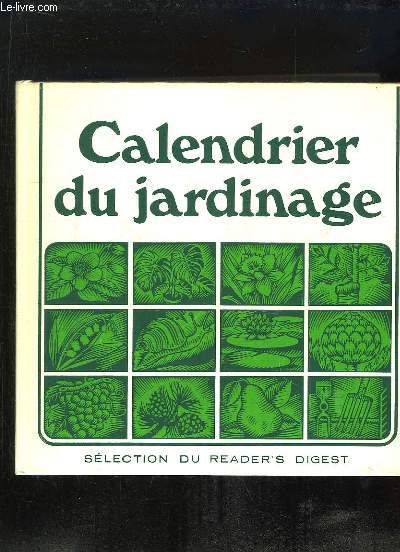 CALENDRIER DU JARDINAGE.