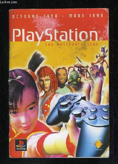 CATALOGUE PLAYSTATION LES MEILLEURS JEUX. OCTOBRE 1998 - MARS 1999.
