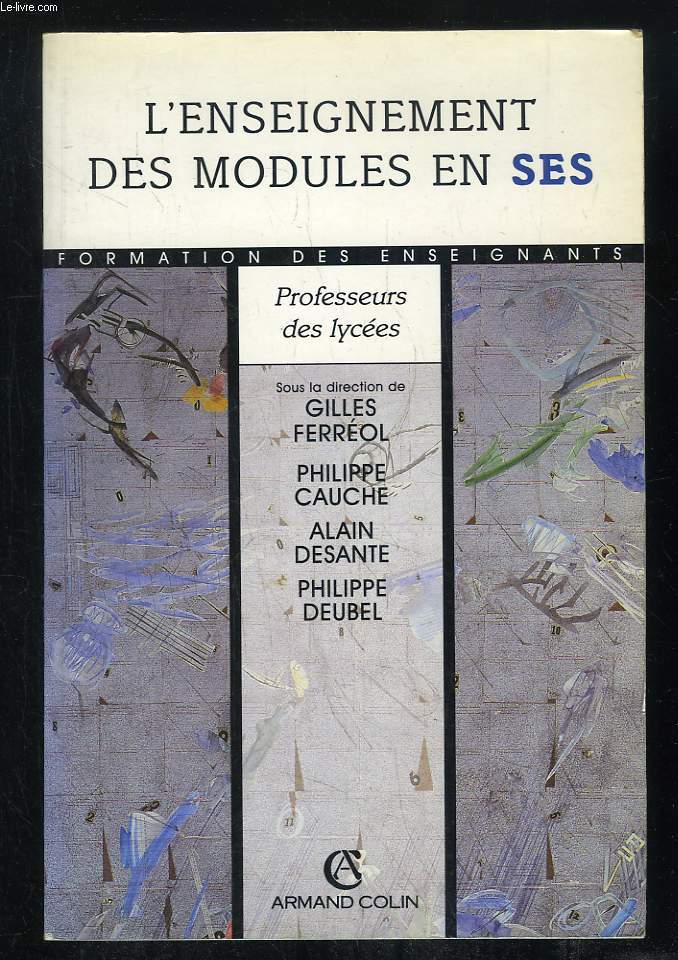 L ENSEIGNEMENT DES MODULES EN SCIENCES ECONOMIQUES ET SOCIALES.