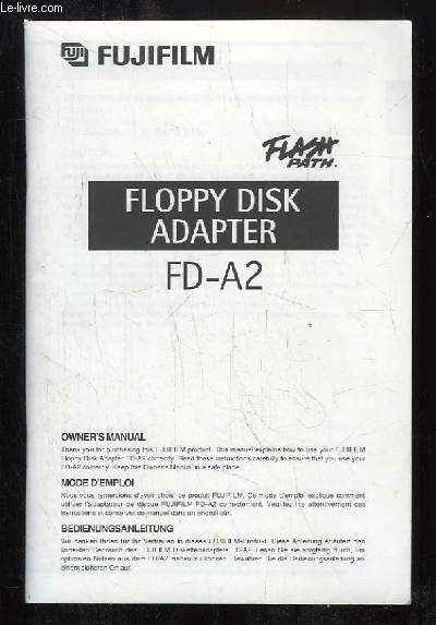 NOTICE. FLOPPY DISK ADAPTER FD A2.