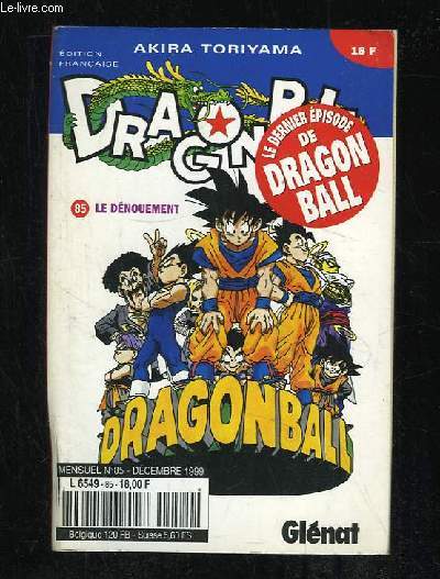 DRAGON BALL N 85 LE DENOUEMENT.
