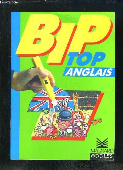 BIP TOP ANGLAIS. MANQUE LE STYLO ELECTRONIQUE.