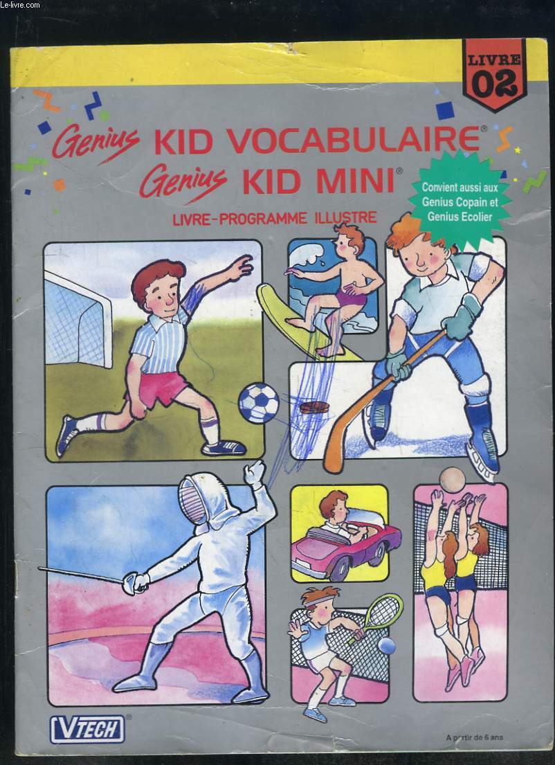 KID VOCABULAIRE KID MINI LIVRE 02. LIVRE PROGRAMME ILLUSTRE.