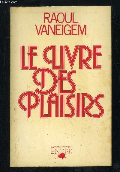 LE LIVRE DES PLAISIRS.