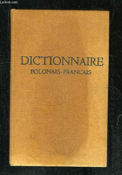 DICTIONNAIRE DE POCHE POLONAIS FRANCAIS.