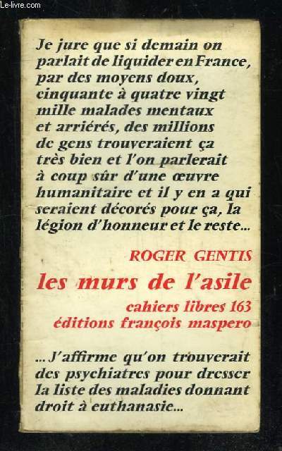 LES MURS DE L ASILE.