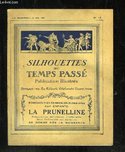 SILHOUETTES DU TEMPS PASSE N 18. FAUST ET MARGUERITE. UNE IDYLLE DE GOETHE EN ALSACE.