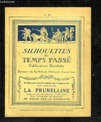 SILHOUETTES DU TEMPS PASSE N 30. SAINTE GENEVIEVE DE PARIS.