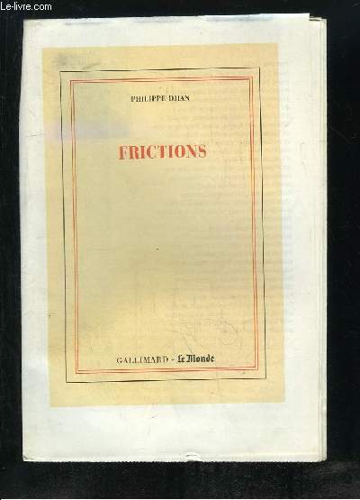 FRICTIONS.