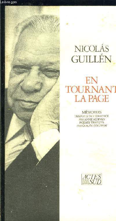 EN TOURNANT LA PAGE- MEMOIRES