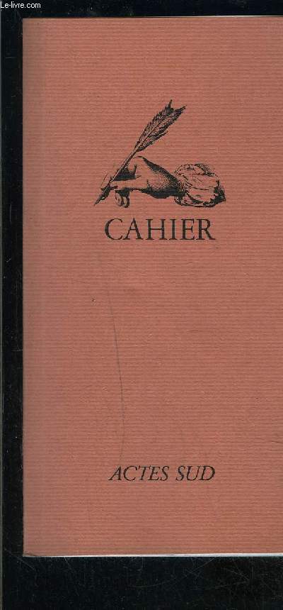 CAHIER