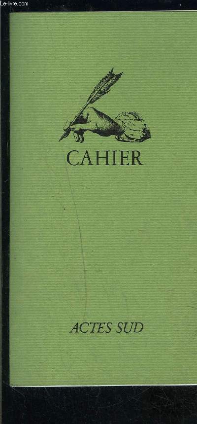 CAHIER