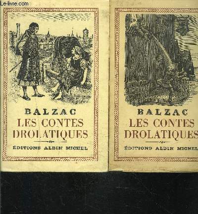 LES CONTES DROLATIQUES- 2 TOMES EN 2 VOLUMES