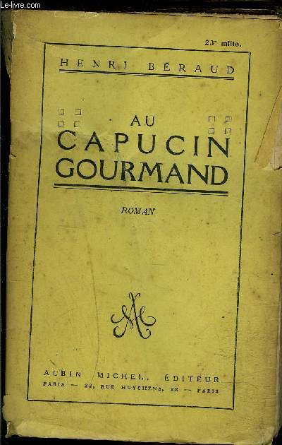 AU CAPUCIN GOURMAND