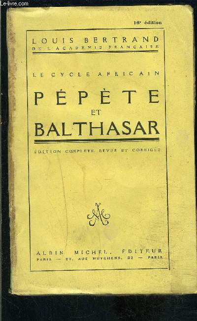 PEPETE ET BALTHASAR