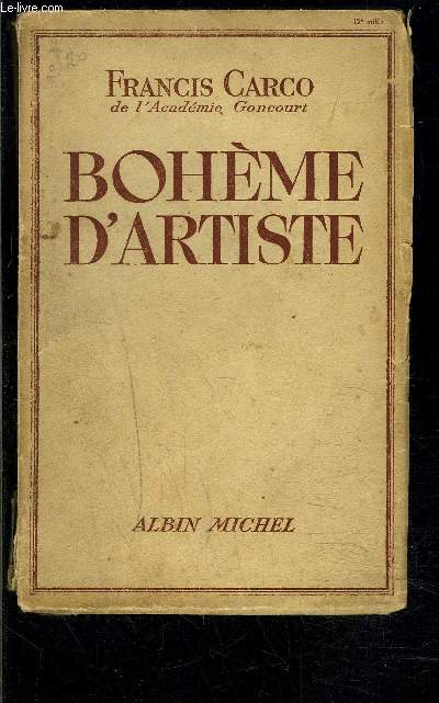 BOHEME D ARTISTE