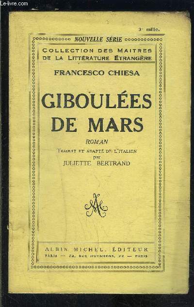 GIBOULEES DE MARS