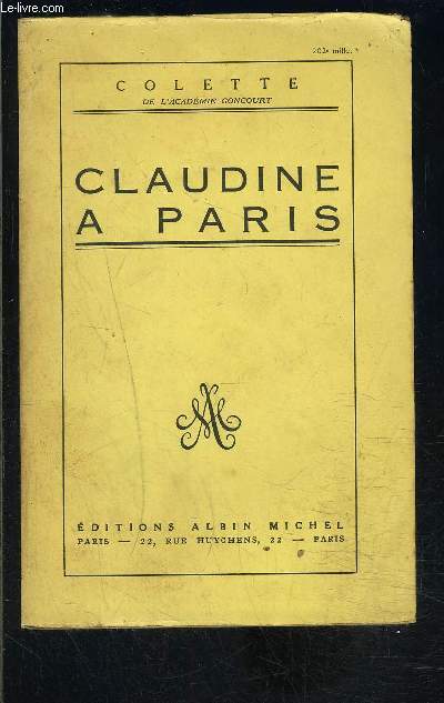 CLAUDINE A PARIS