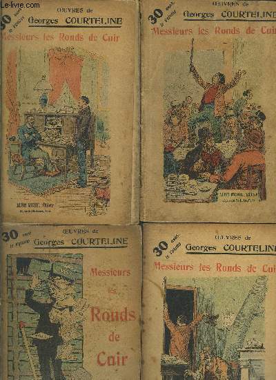 MESSIEURS LES RONDS DE CUIR- 4 TOMES EN 4 VOLUMES- TOME 15 A 18