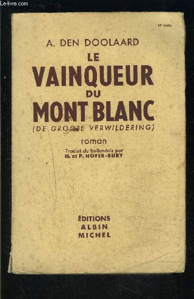 LE VAINQUEUR DU MONT BLANC