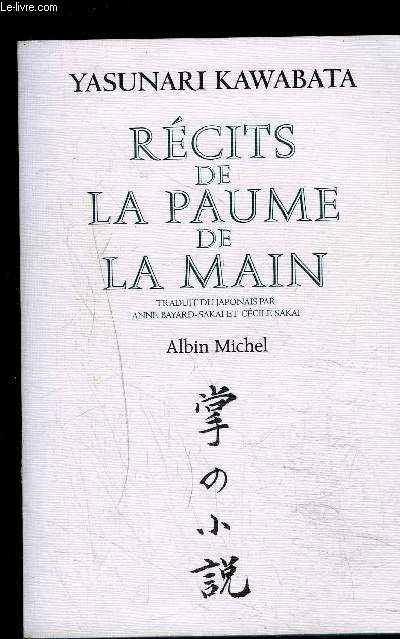 RECITS DE LA PAUME DE LA MAIN