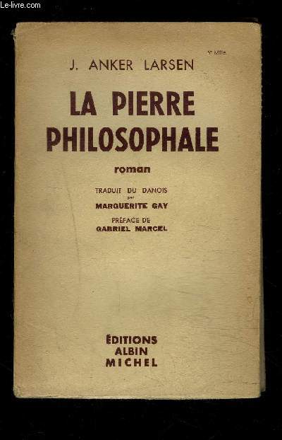 LA PIERRE PHILOSOPHALE