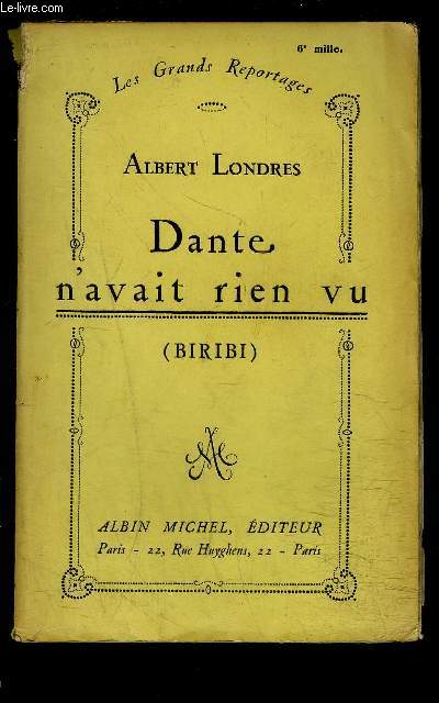 DANTE N AVAIT RIEN VU- BIRIBI