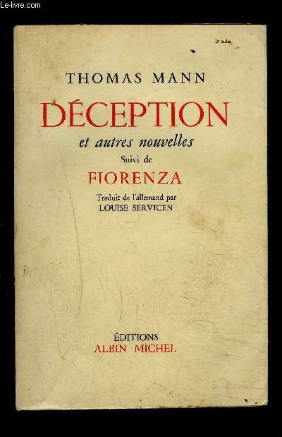 DECEPTION ET AUTRES NOUVELLES- suivi de FIORENZA