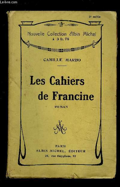 LES CAHIERS DE FRANCINE