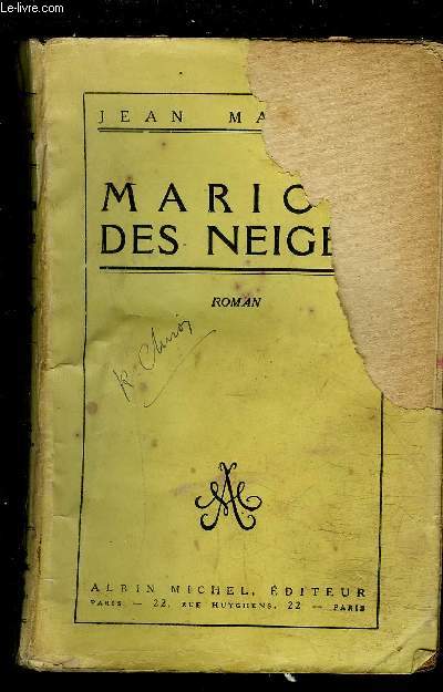 MARION DES NEIGES